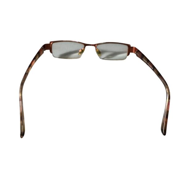 FYSH Urban Eyewear Glasses Frames Only Striped Copper Tone Modern 50-18-135 - Picture 12 of 13